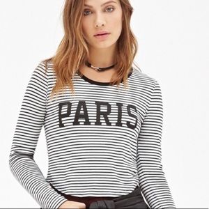 FORVER 21 PARIS CROP TOP